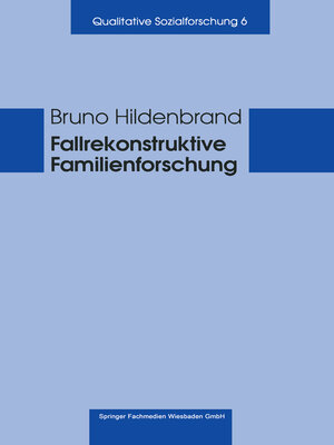 cover image of Fallrekonstruktive Familienforschung